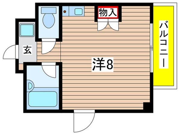 グランエスポワ－ルの物件間取画像